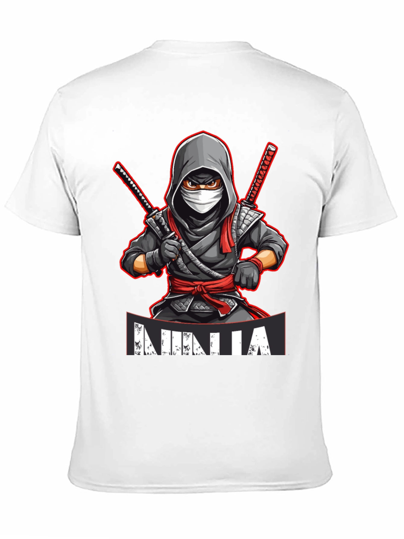 Ninja Warrior Graphic T-Shirt - Stealth Style