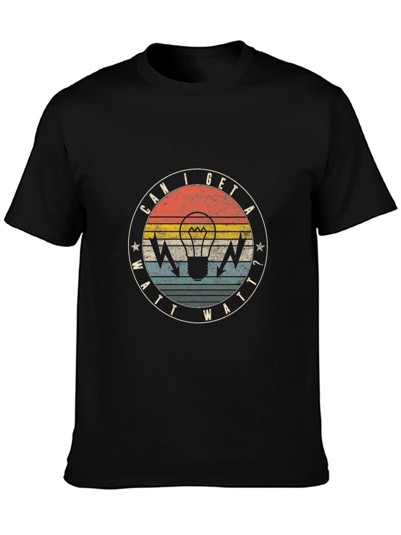 Can I Get A Watt Watt Retro T-Shirt