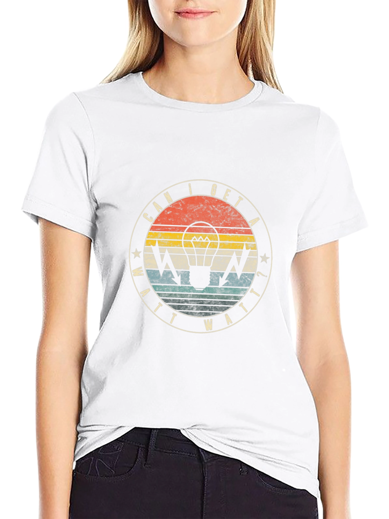 Can I Get A Watt Watt Retro T-Shirt