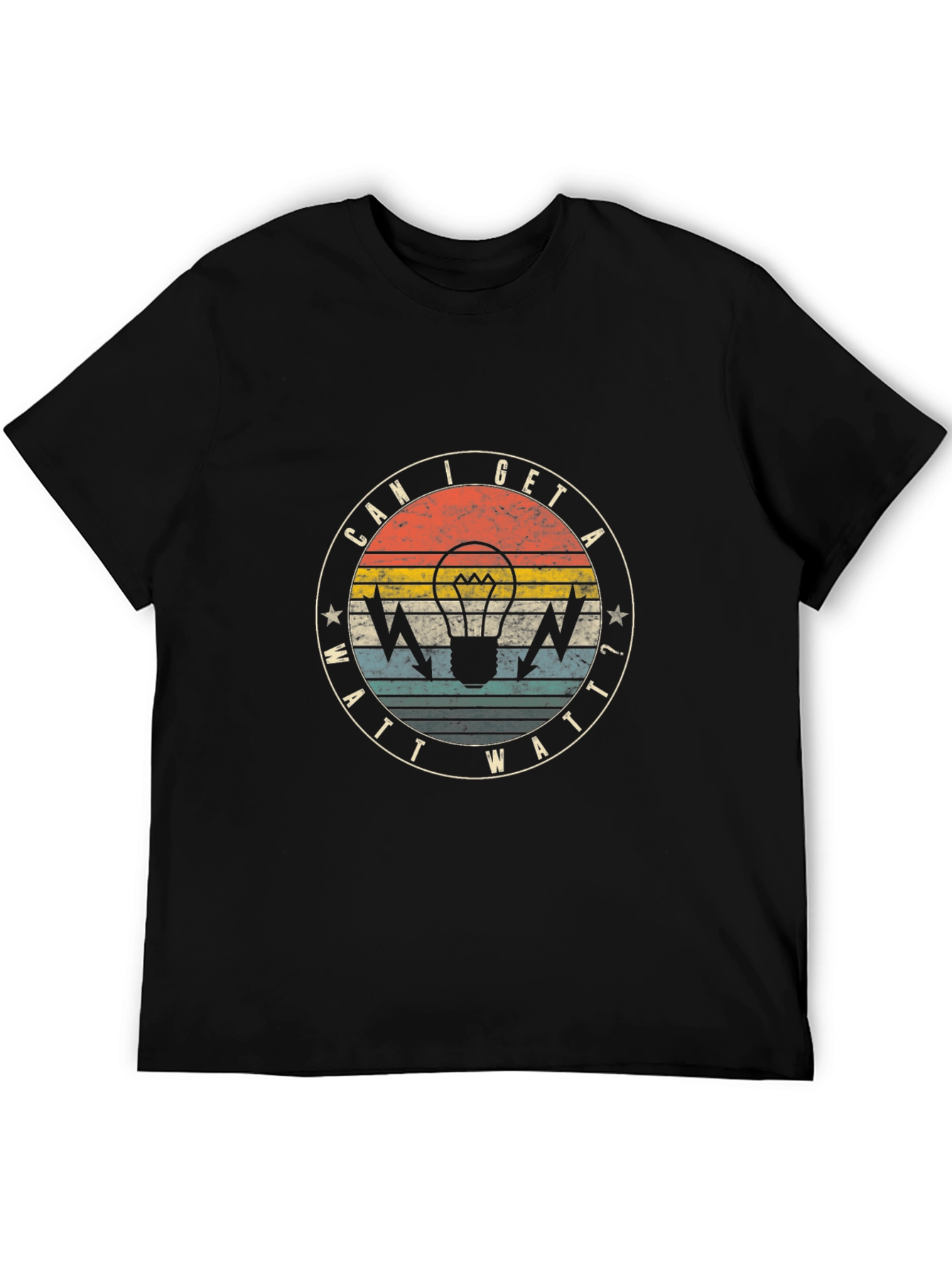 Can I Get A Watt Watt Retro T-Shirt