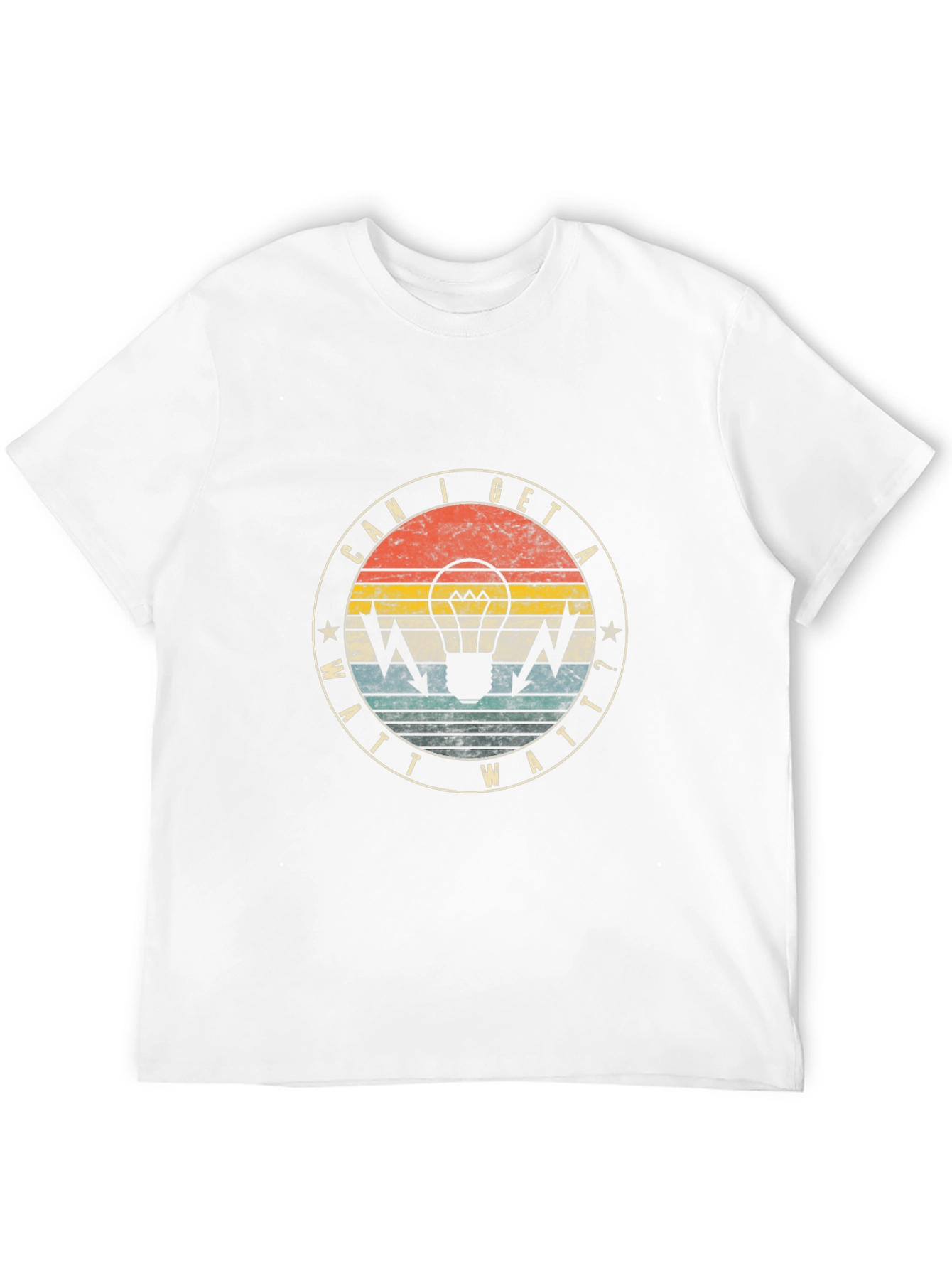 Can I Get A Watt Watt Retro T-Shirt
