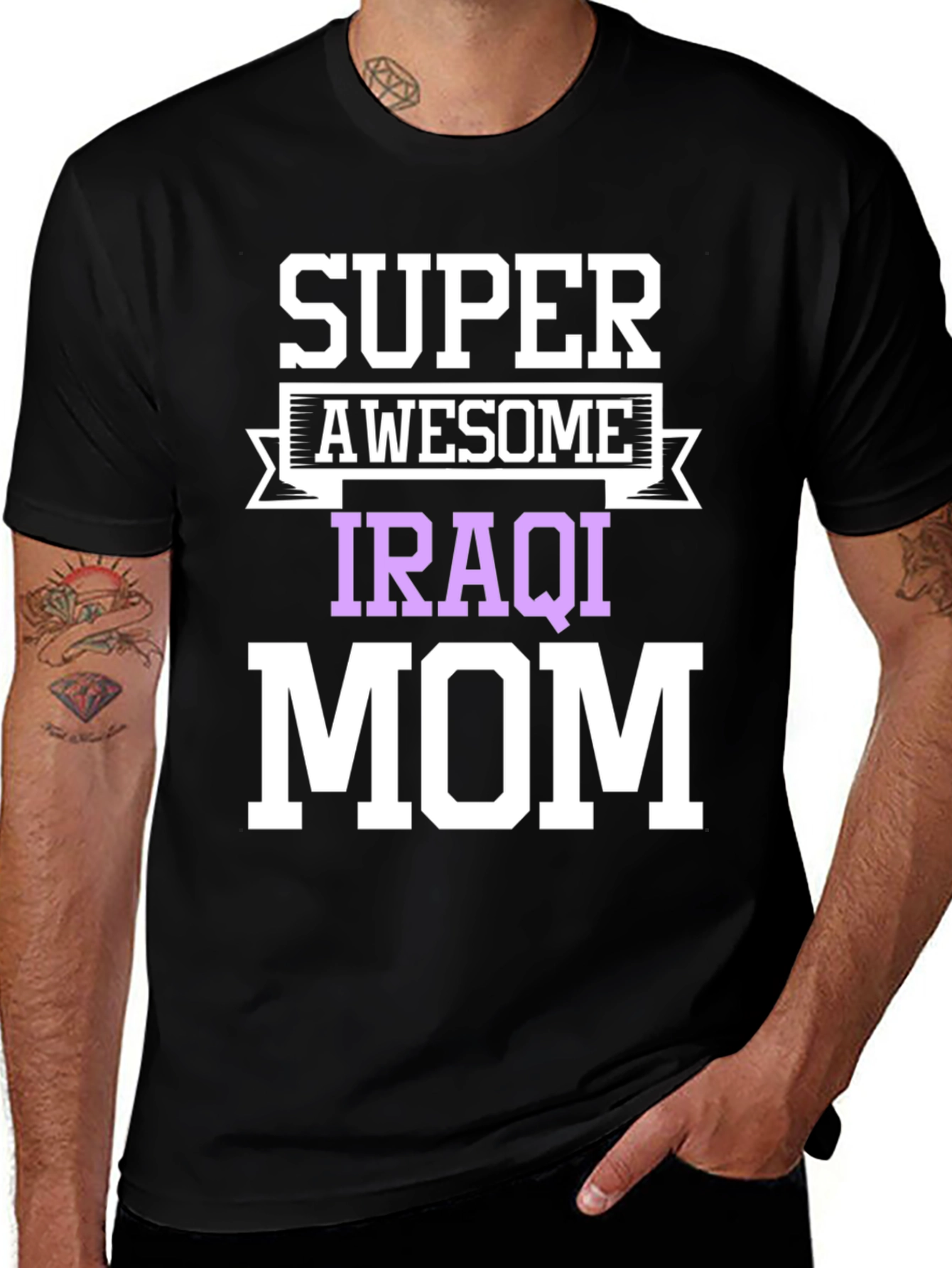 Super Awesome Iraqi Mom T-Shirt