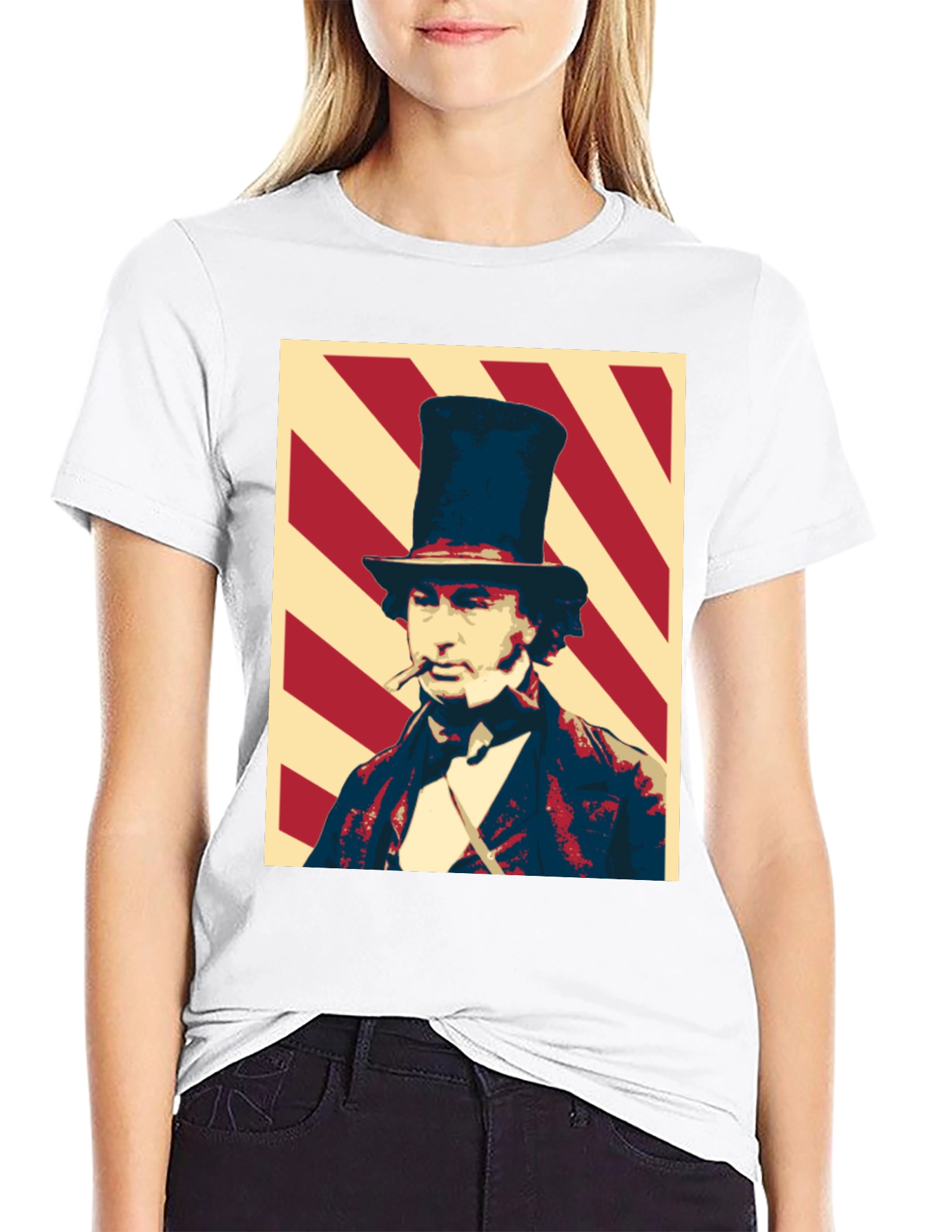 Dandy Gentleman Graphic Tee - Stylish Black T-Shirt