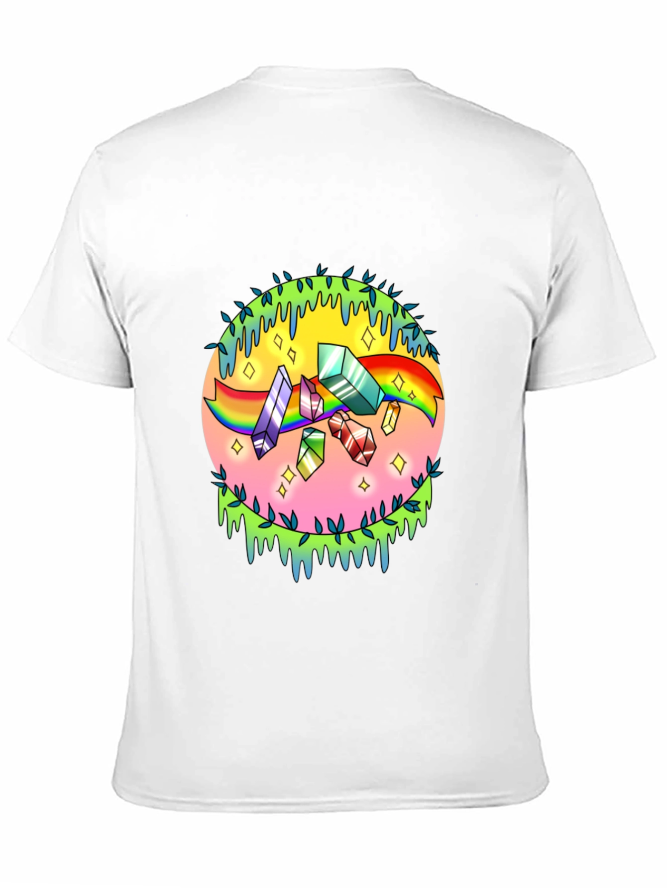 Crystal Rainbow Graphic Tee