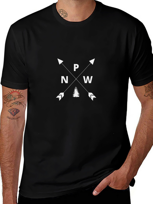 PNW Arrows Graphic Tee - Black