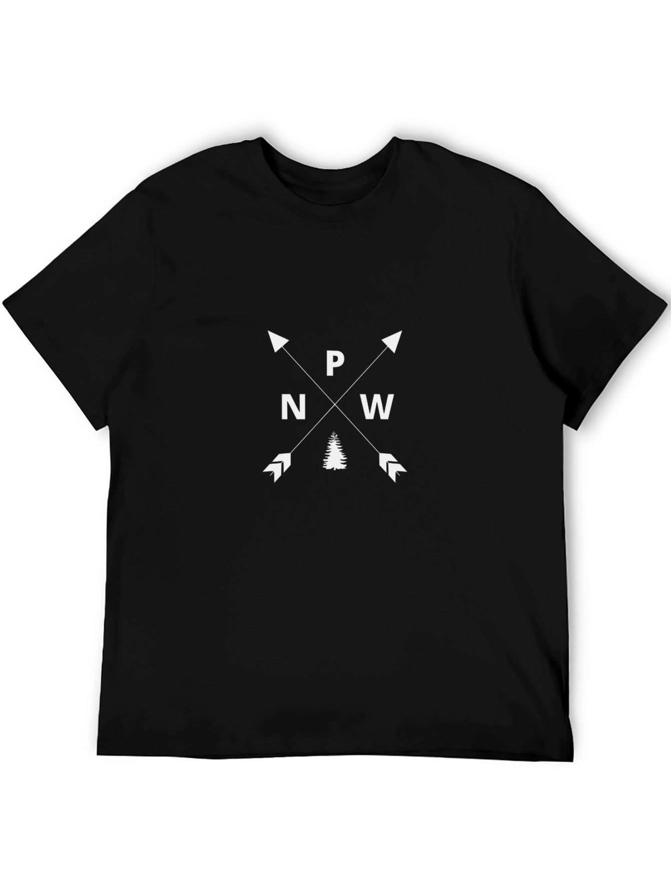 PNW Arrows Graphic Tee - Black