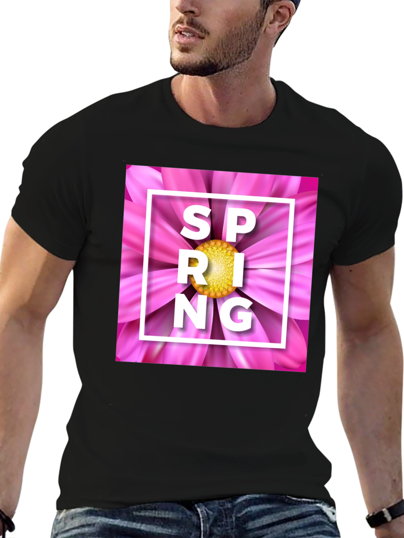 Spring Floral T-Shirt - Trendy Graphic Tee