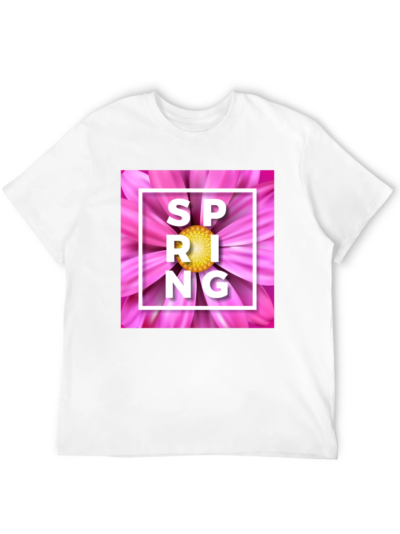 Spring Floral T-Shirt - Trendy Graphic Tee