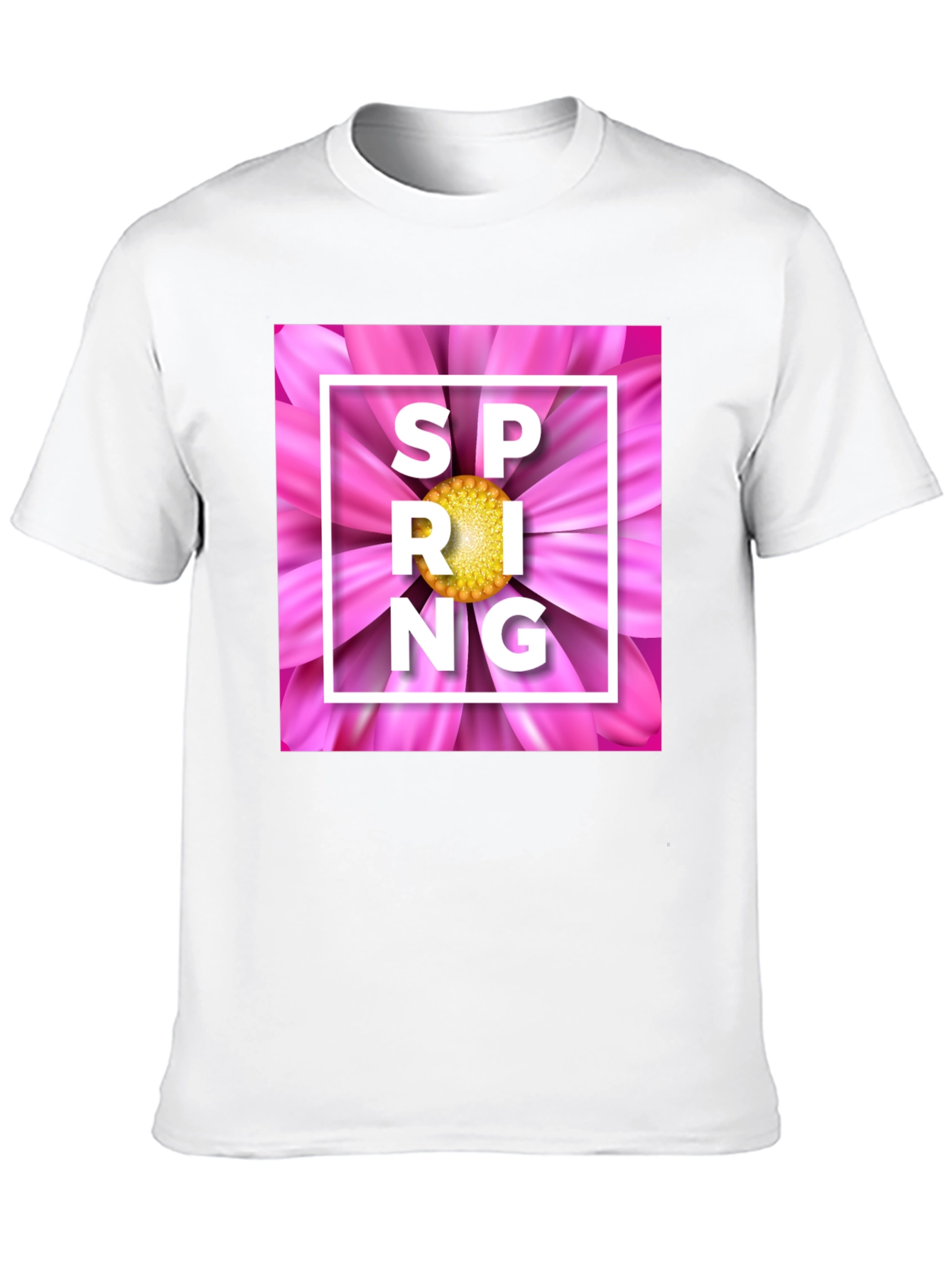 Spring Floral T-Shirt - Trendy Graphic Tee