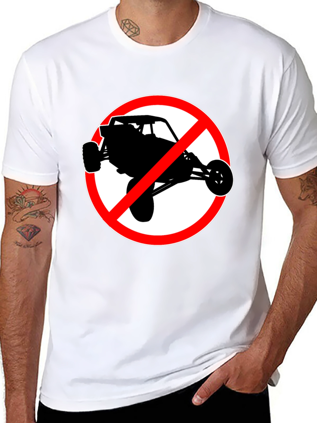 No Buggy Zone Black T-Shirt