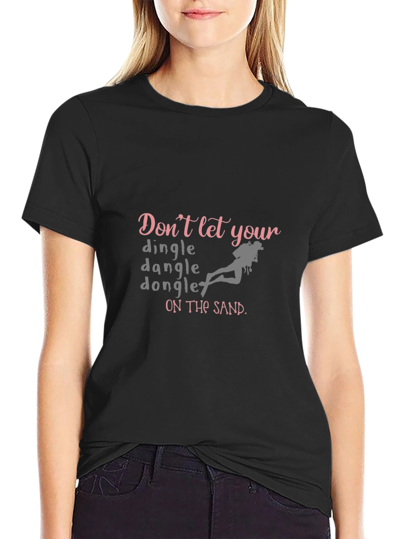 Dingle Dangle Diver T-Shirt - Funny Scuba Tee