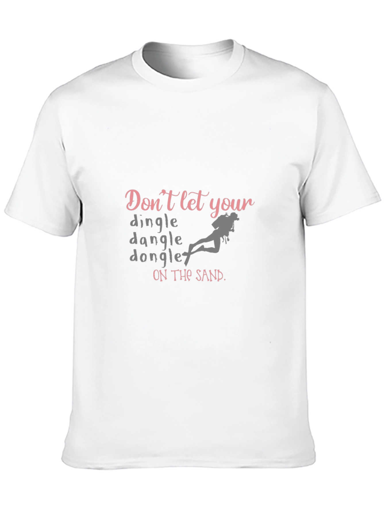 Dingle Dangle Diver T-Shirt - Funny Scuba Tee