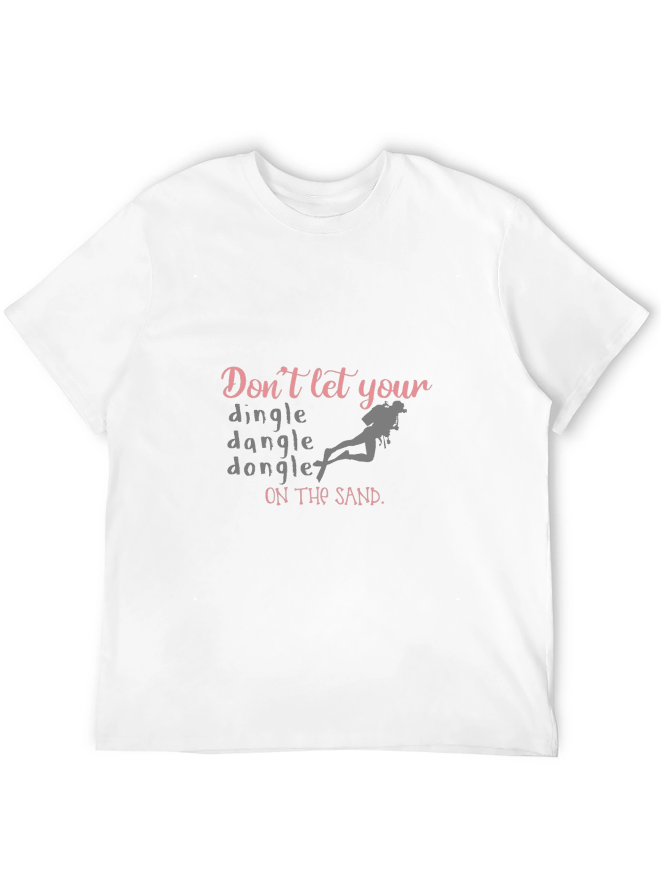 Dingle Dangle Diver T-Shirt - Funny Scuba Tee