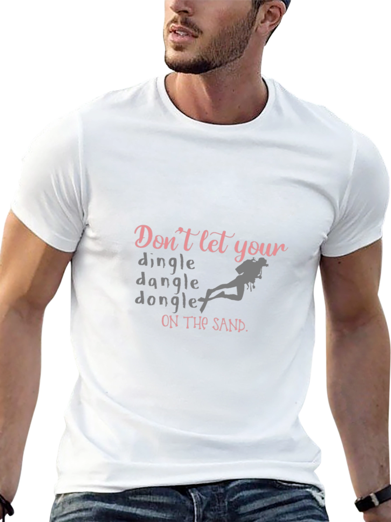 Dingle Dangle Diver T-Shirt - Funny Scuba Tee