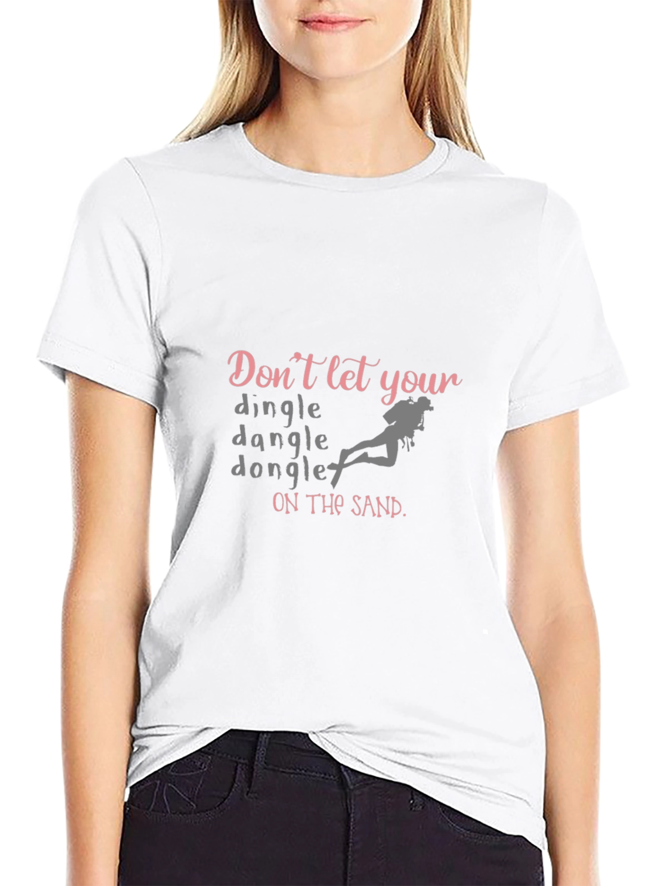 Dingle Dangle Diver T-Shirt - Funny Scuba Tee