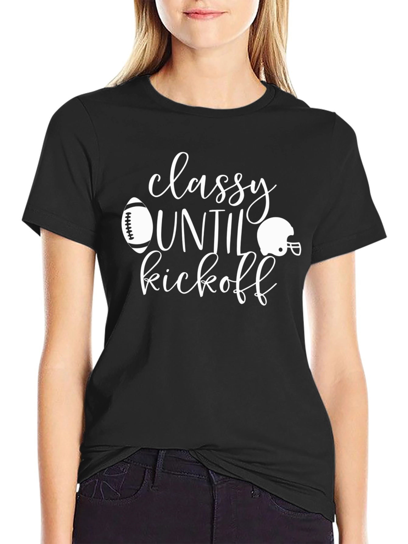 Classy Until Kickoff T-Shirt