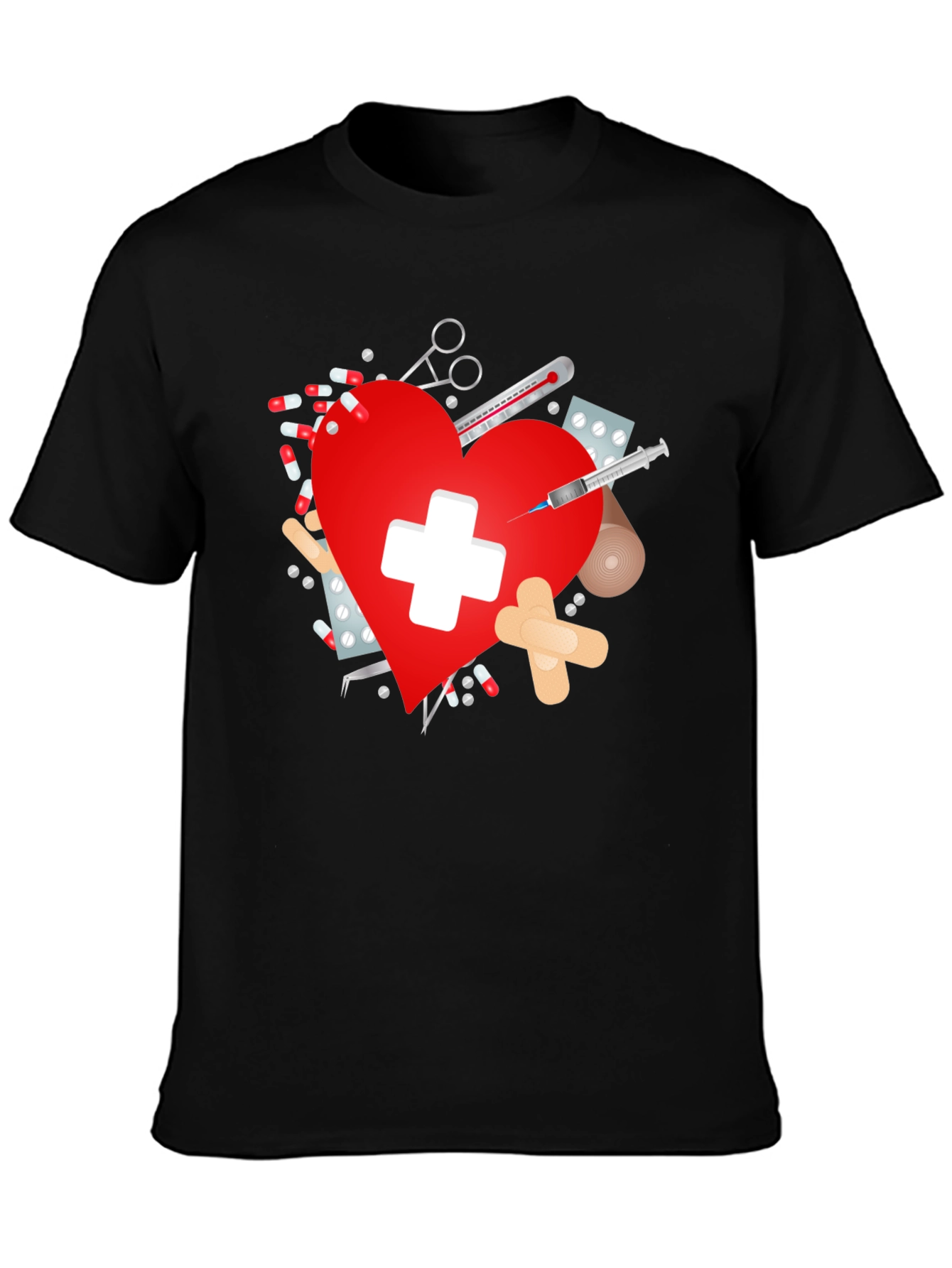 Heart Healthcare T-Shirt for Medics