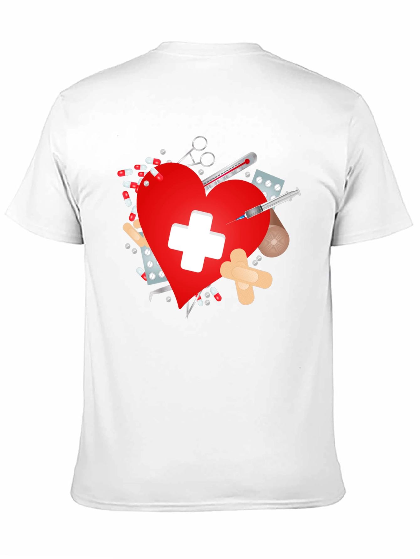 Heart Healthcare T-Shirt for Medics