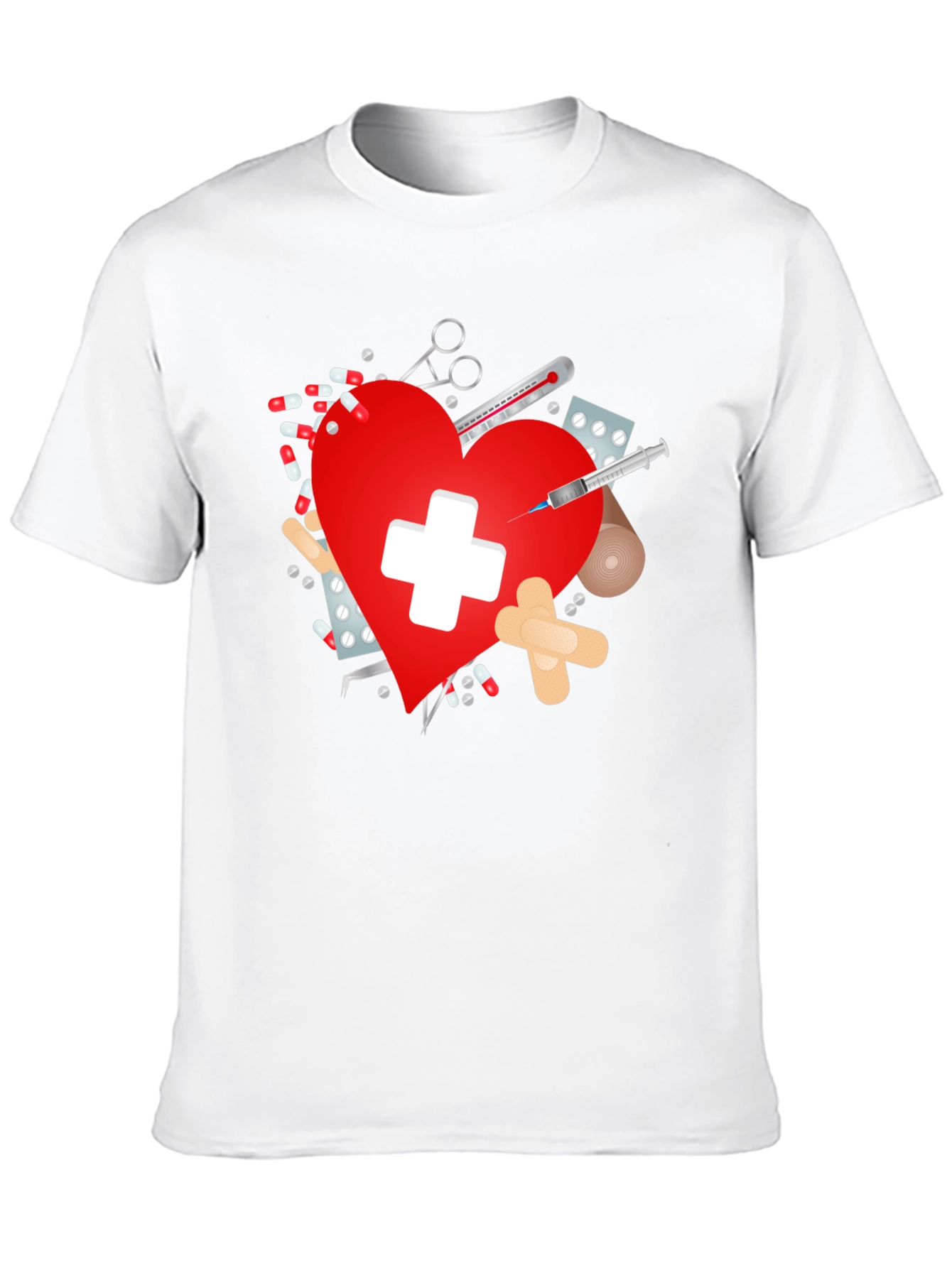 Heart Healthcare T-Shirt for Medics