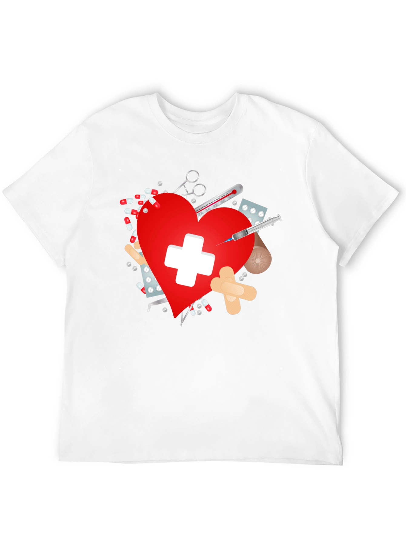 Heart Healthcare T-Shirt for Medics
