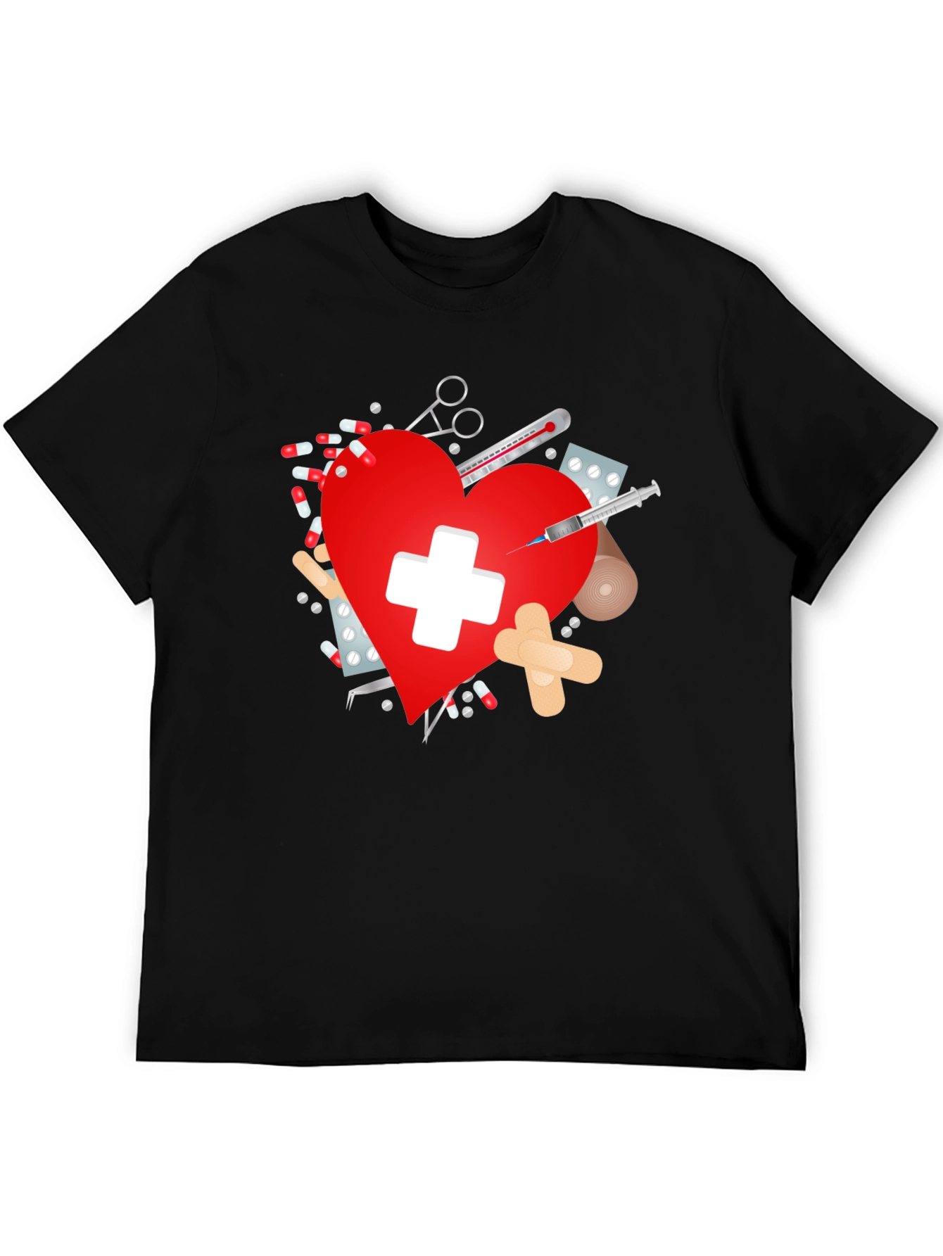 Heart Healthcare T-Shirt for Medics