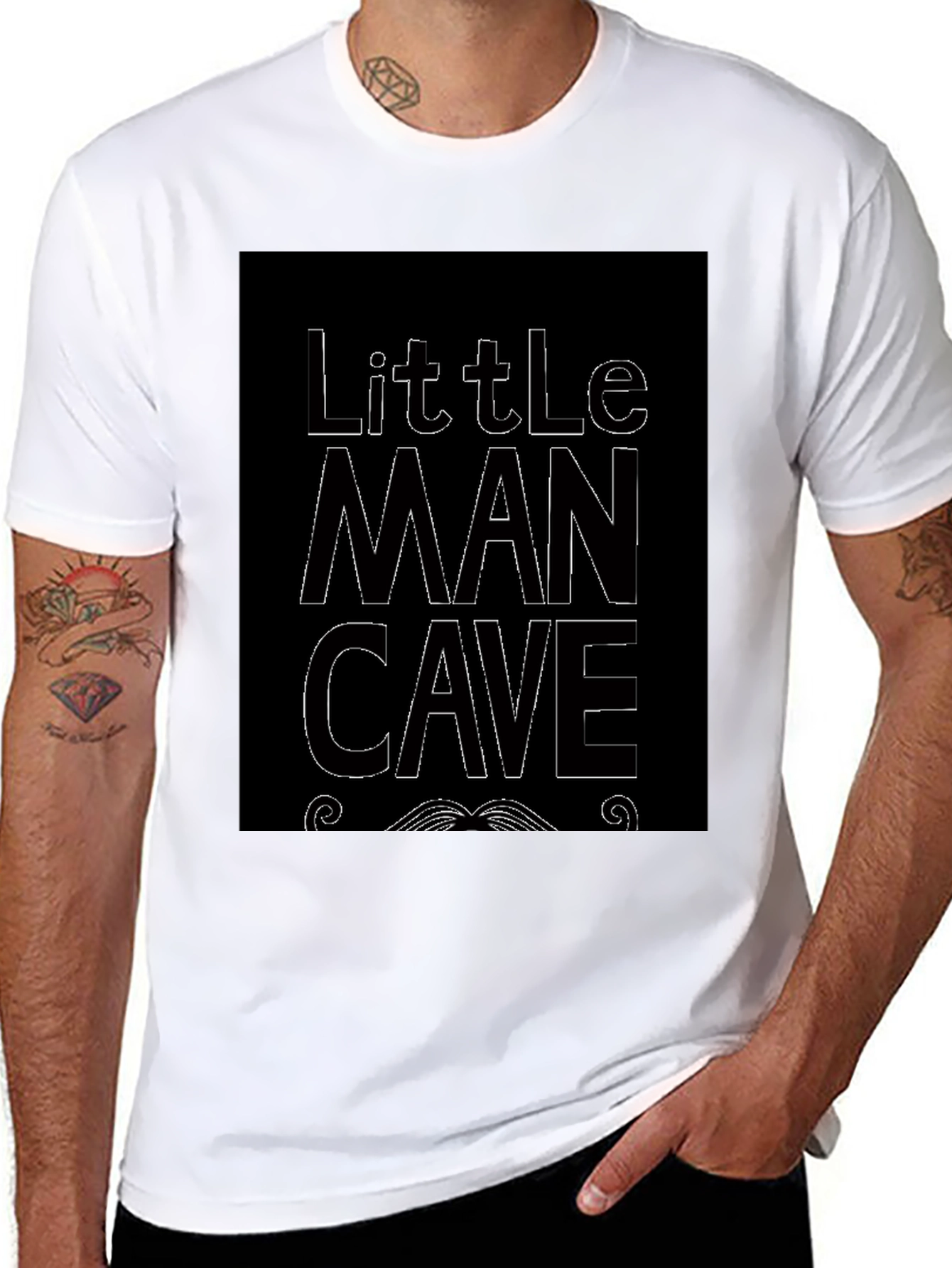 Little Man Cave Graphic Tee