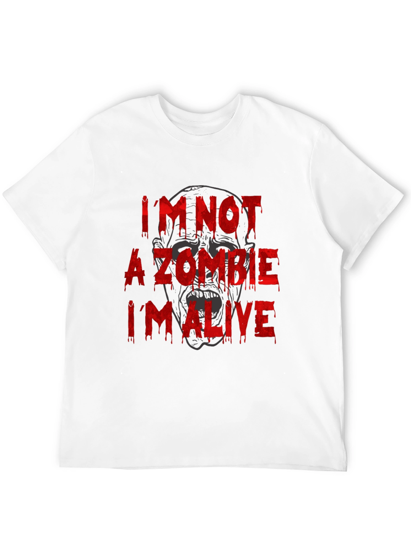 Im Not a Zombie T-Shirt - Funny Halloween Tee