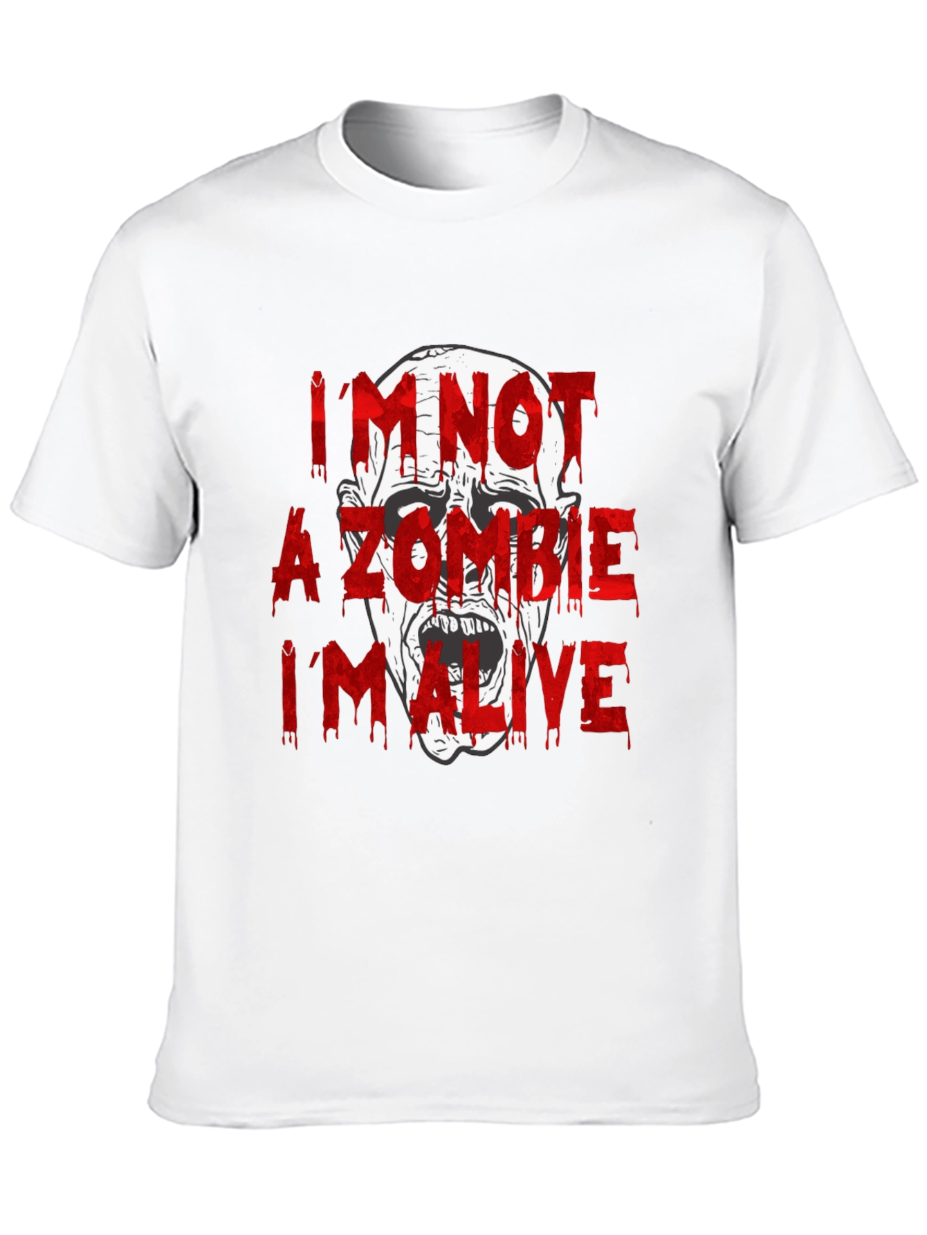 Im Not a Zombie T-Shirt - Funny Halloween Tee
