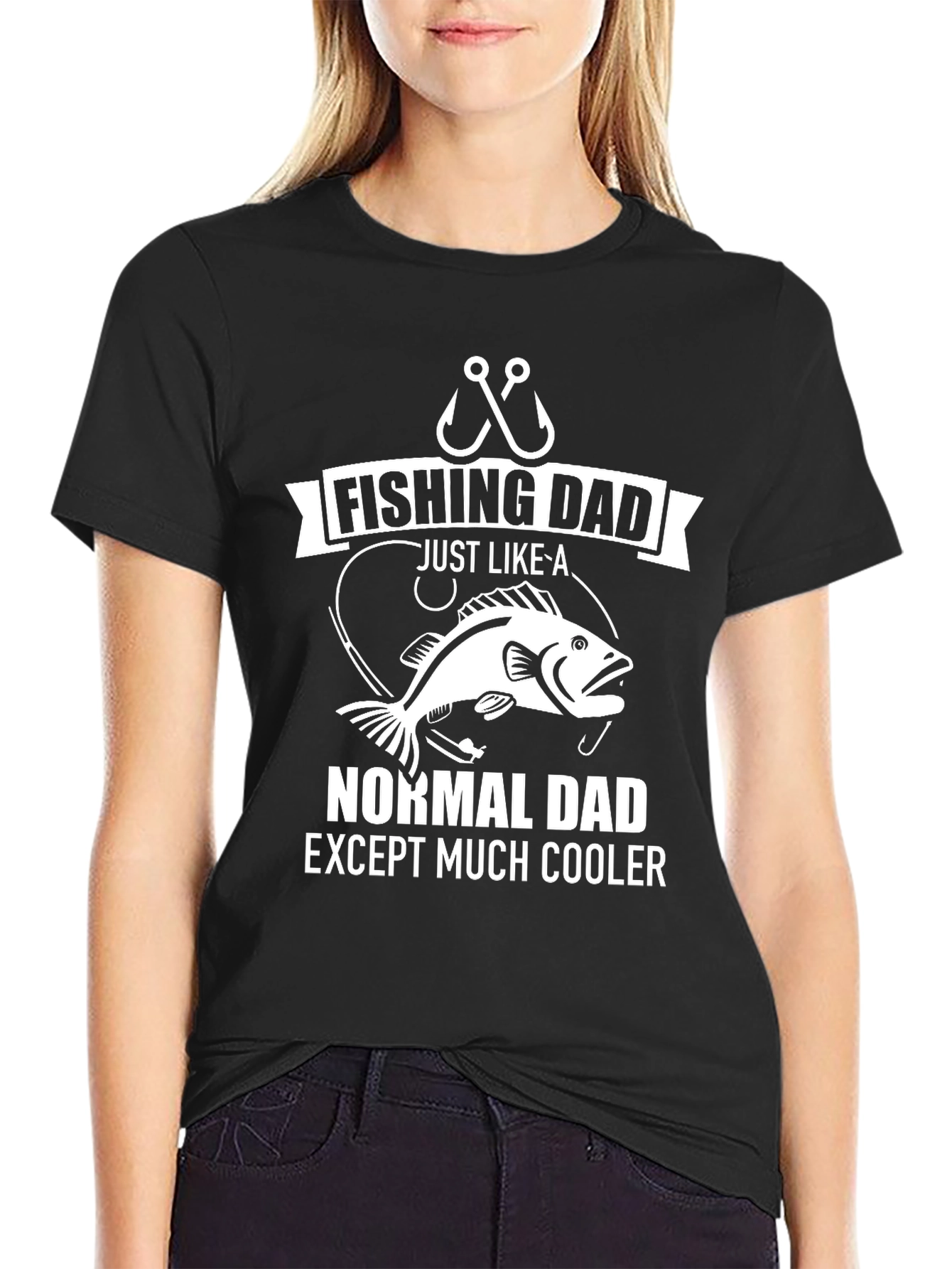 Fishing Dad T-Shirt: Normal Dad Except Much Cooler