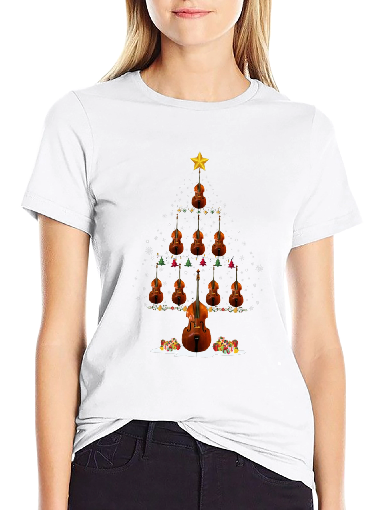 Musical Christmas Tree T-Shirt