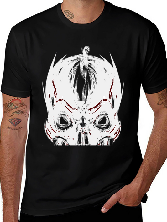 Skull Graphic Tee - Edgy Streetwear