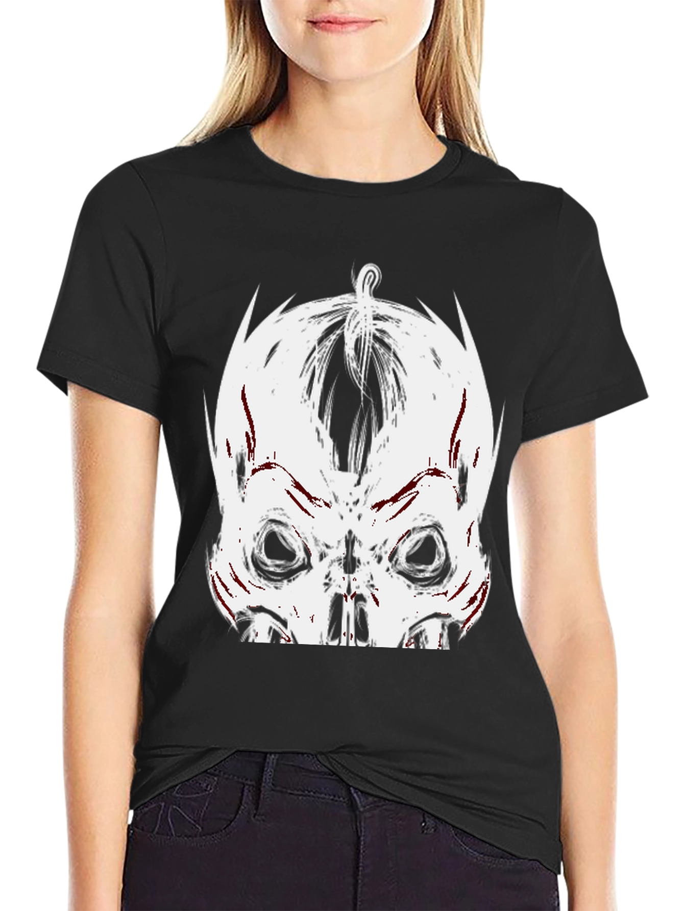 Skull Graphic Tee - Edgy Streetwear