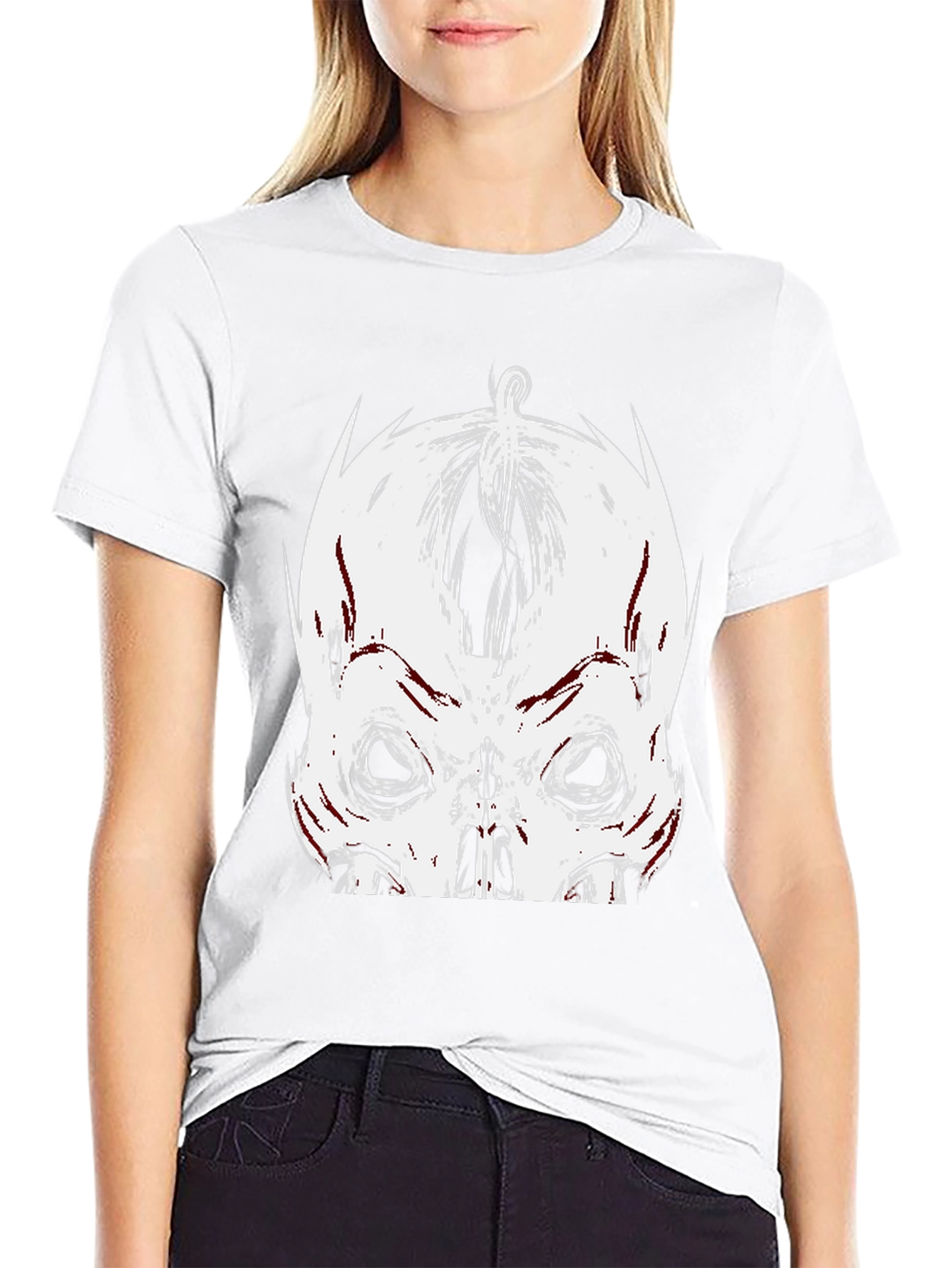 Skull Graphic Tee - Edgy Streetwear