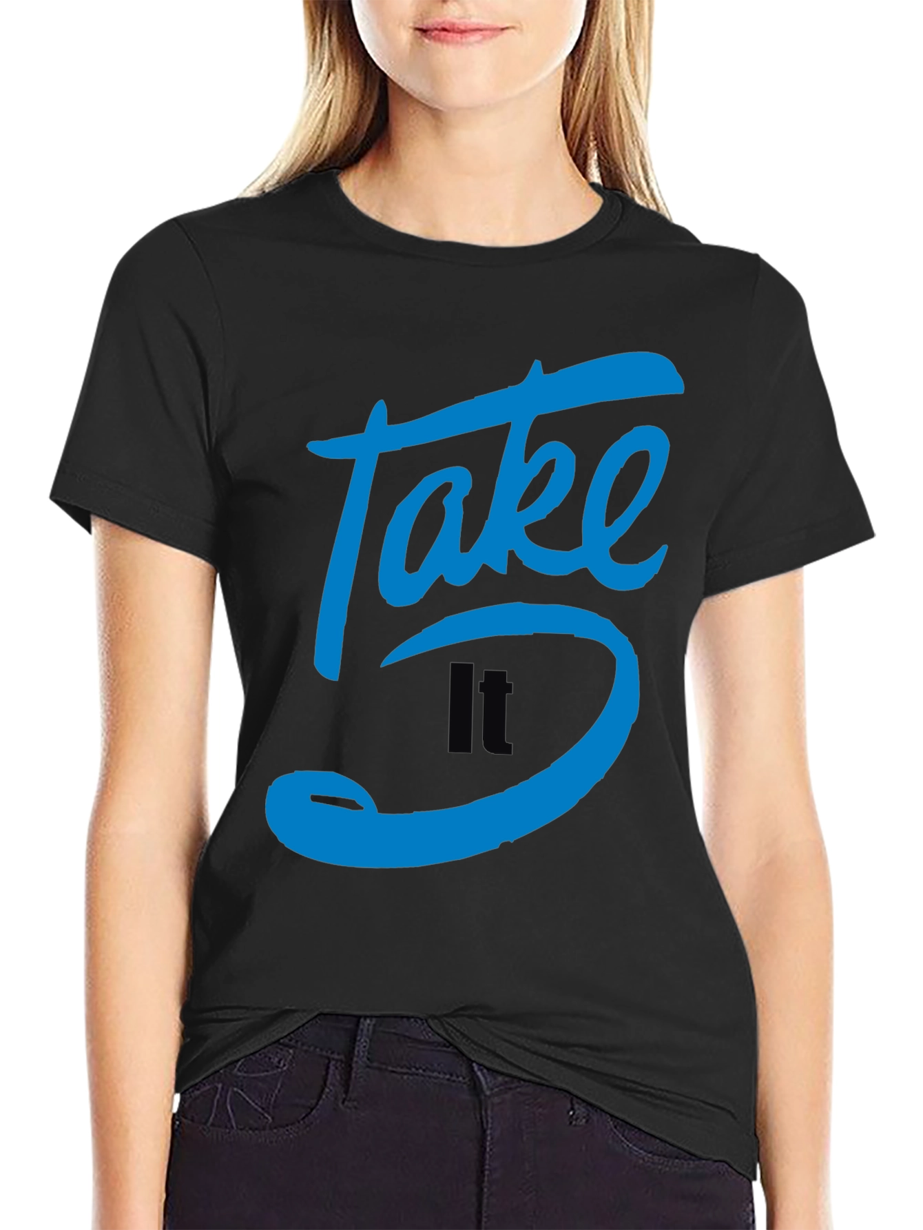 Take It 5 T-Shirt - Graphic Print Tee
