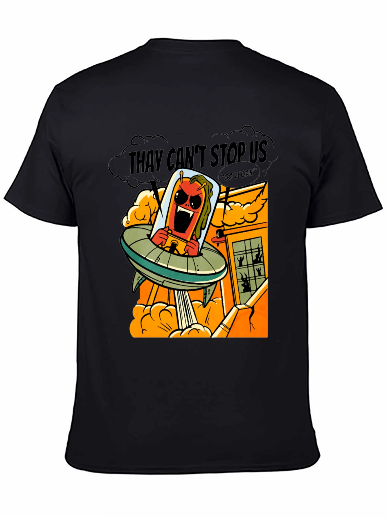 Alien Invasion T-Shirt - They Cant Stop Us