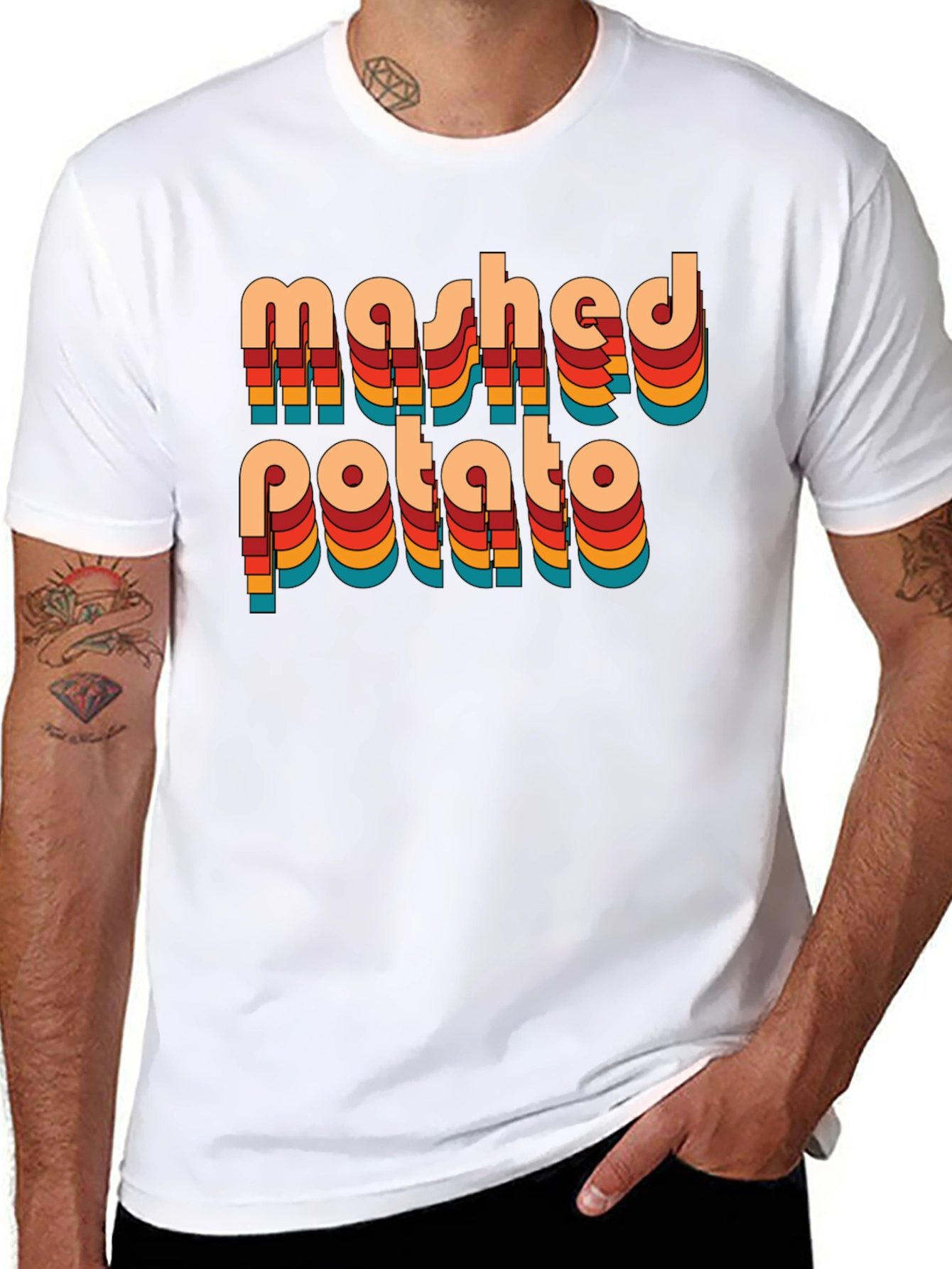 Mashed Potato Retro T-Shirt