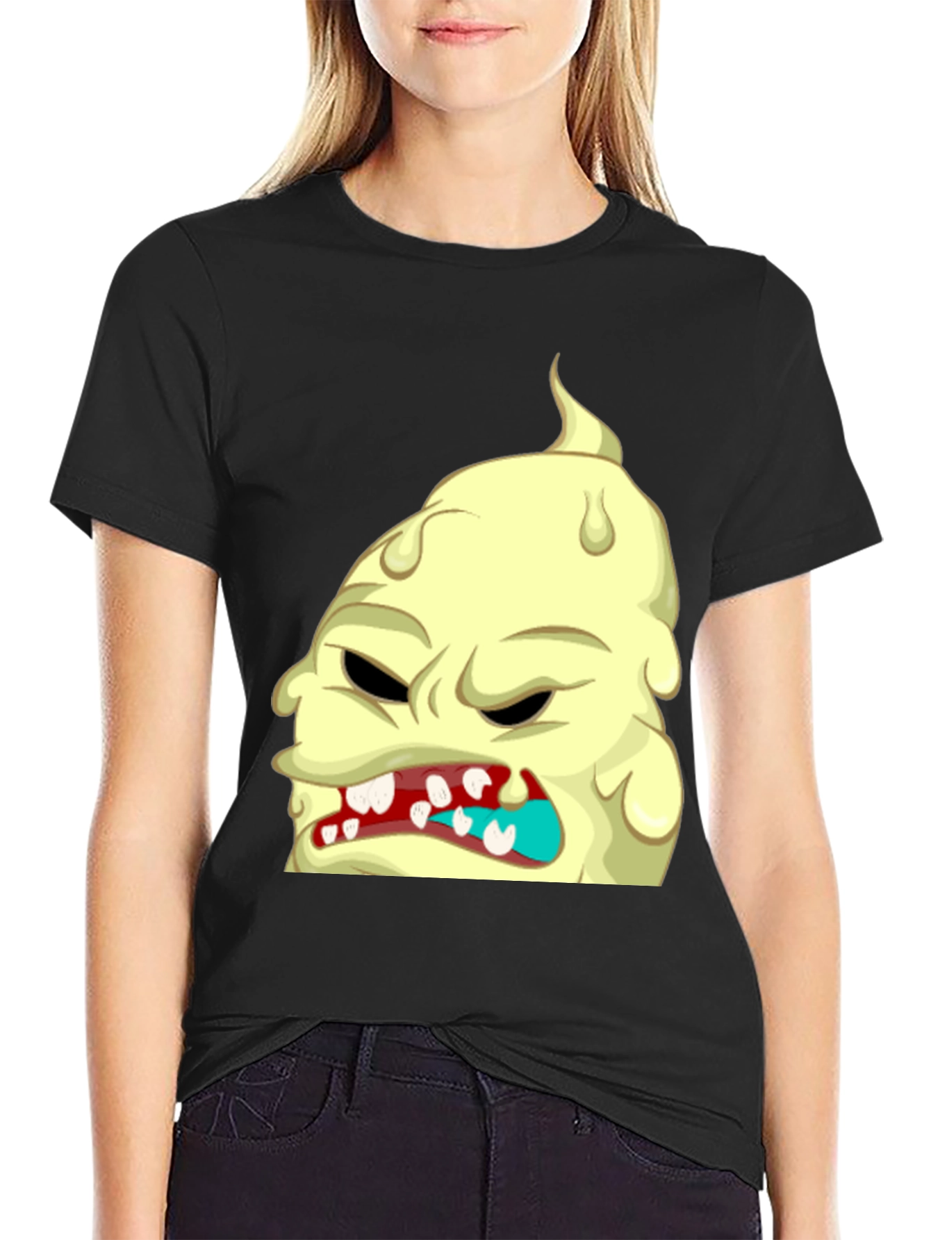 Monster Graphic T-Shirt - Unique Cartoon Tee