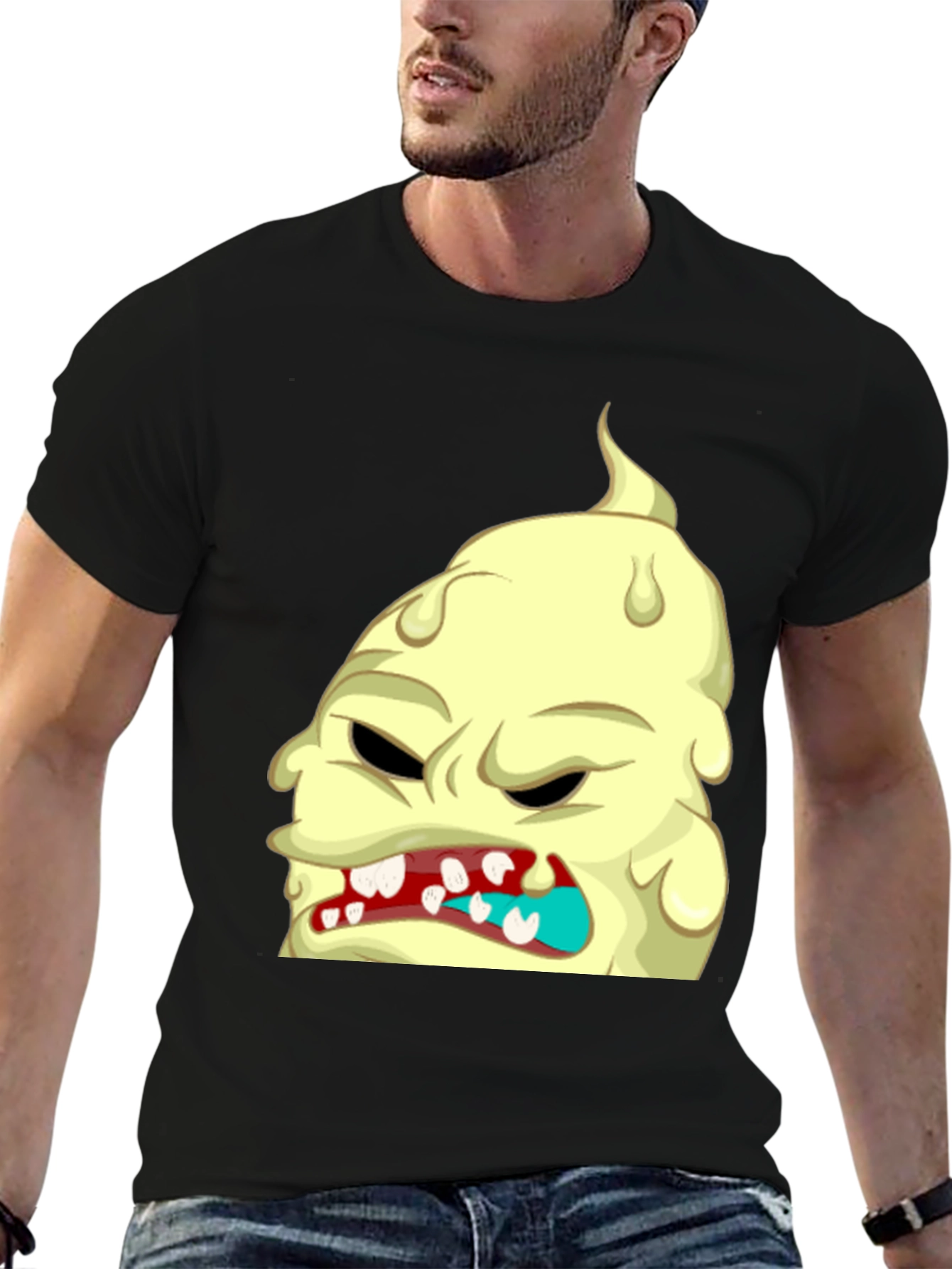 Monster Graphic T-Shirt - Unique Cartoon Tee