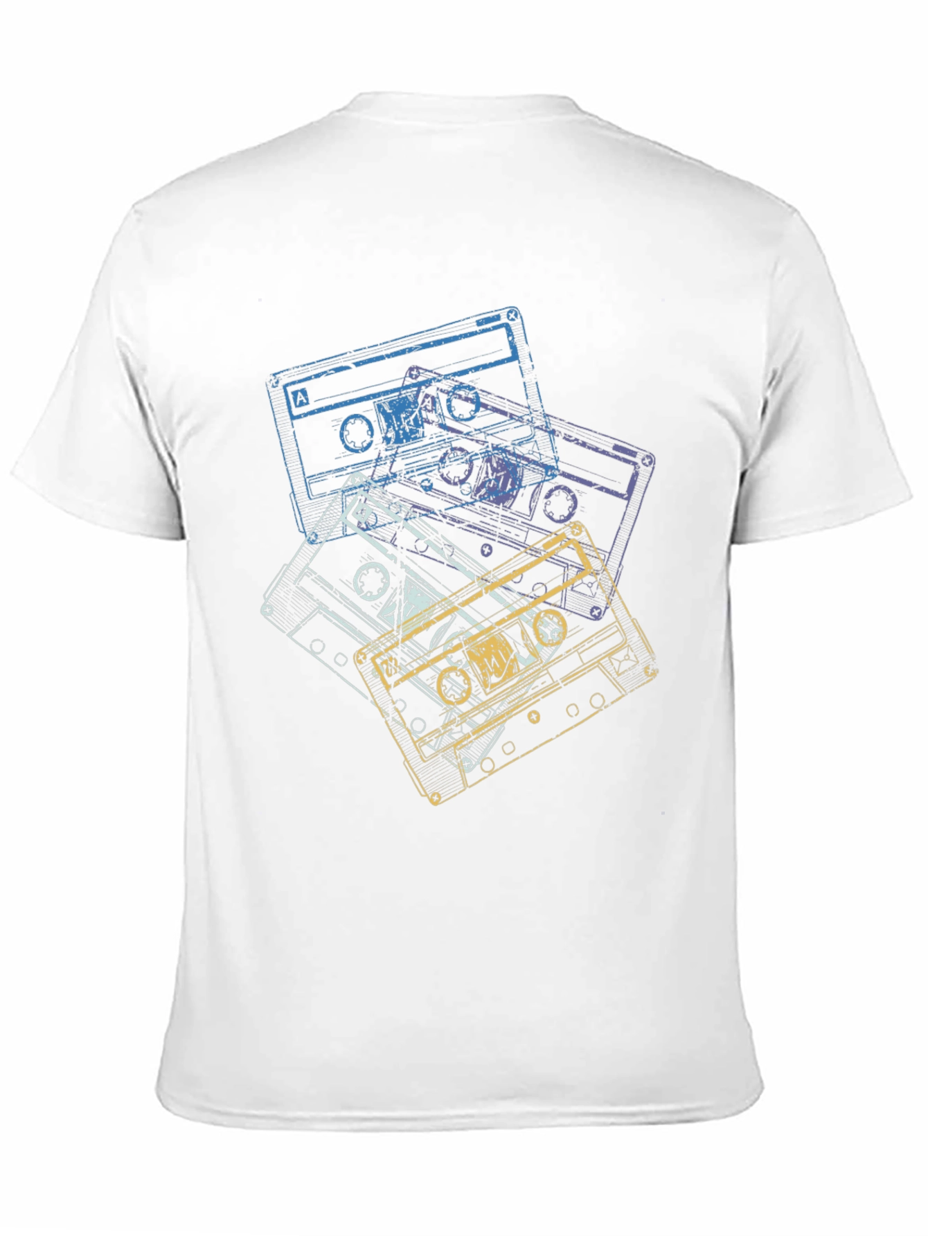 Retro Cassette Tape Graphic T-Shirt