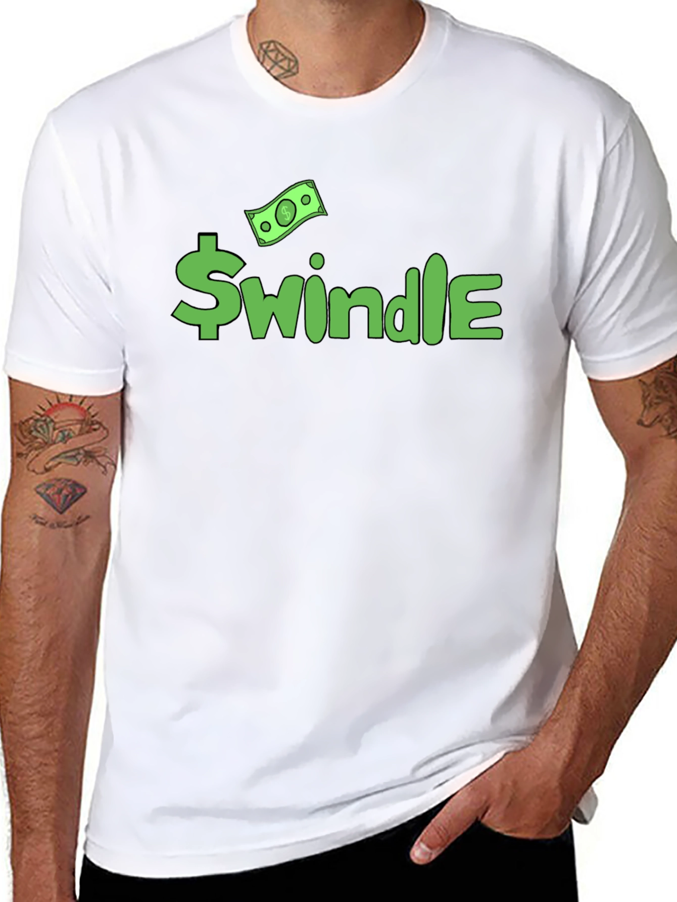 Swindle T-Shirt - Funny Money Design
