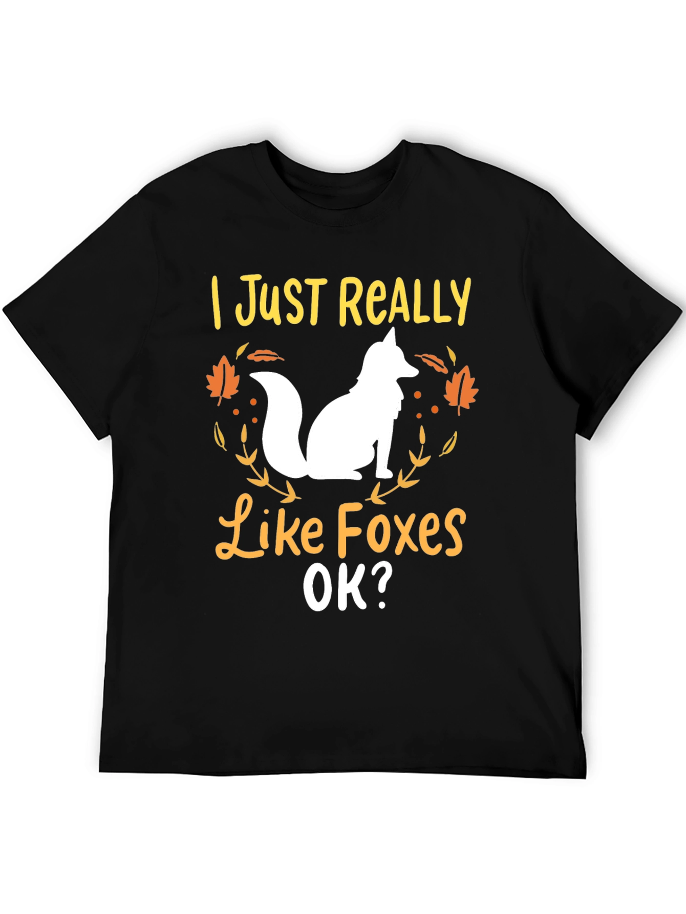 I Just Really Like Foxes Graphic Tee