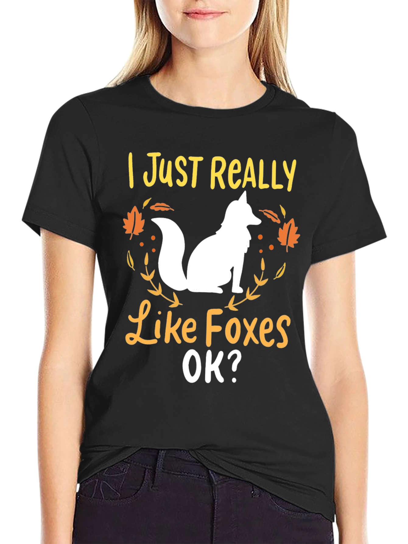I Just Really Like Foxes Graphic Tee