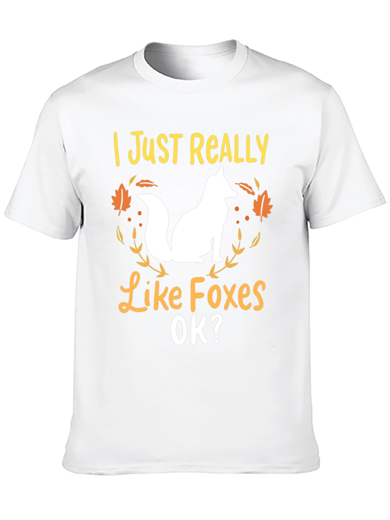 I Just Really Like Foxes Graphic Tee