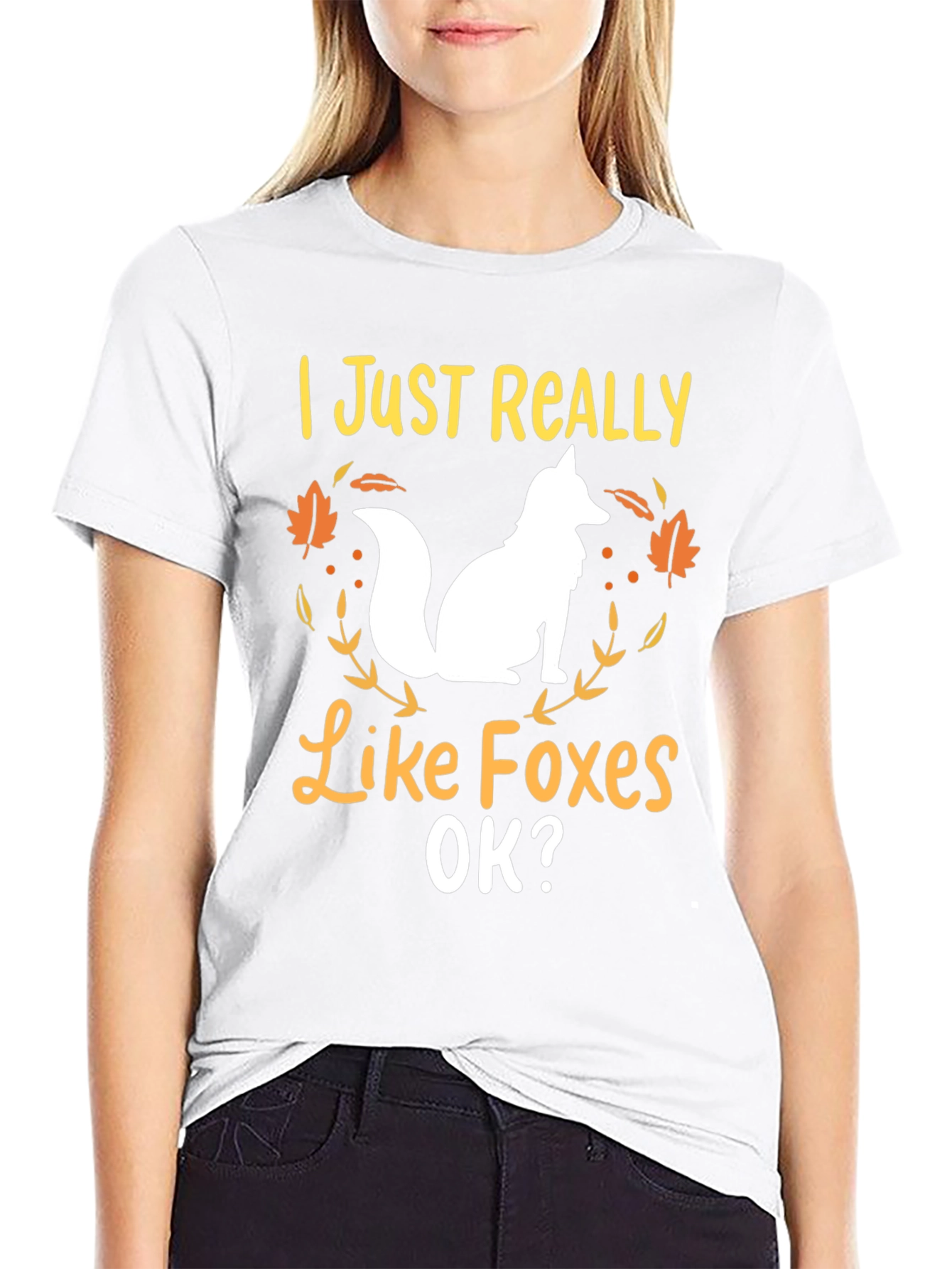 I Just Really Like Foxes Graphic Tee