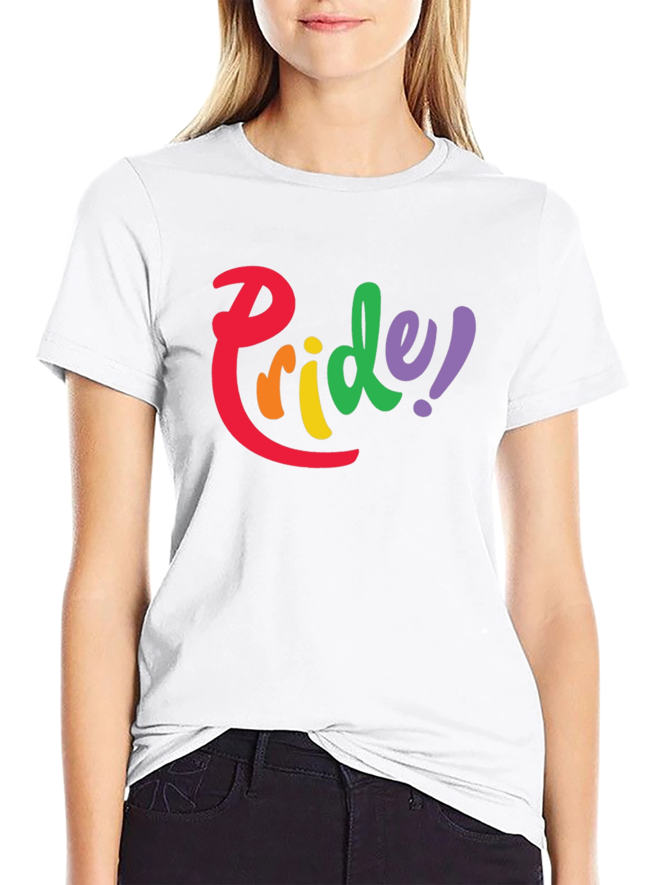 Pride Rainbow Graphic Tee