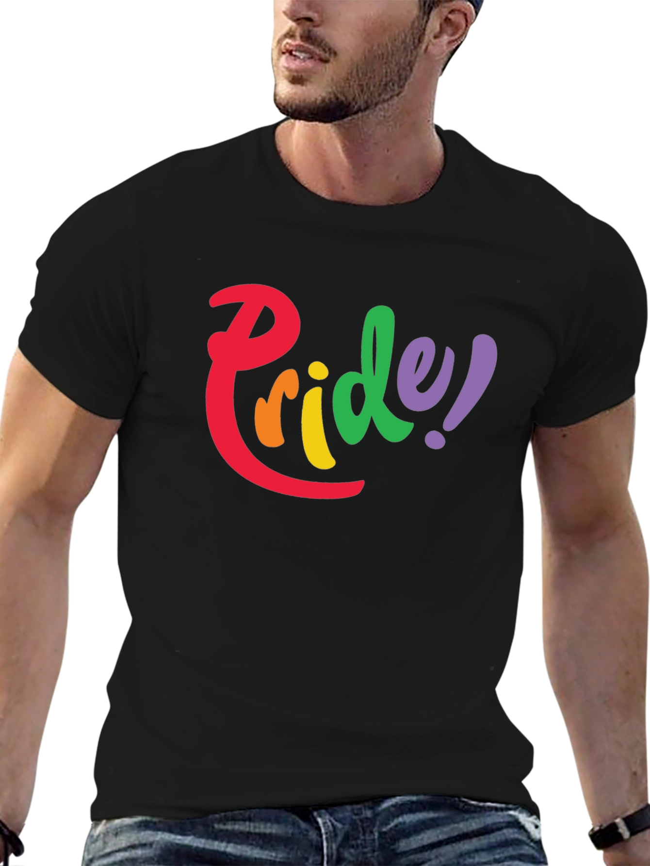 Pride Rainbow Graphic Tee