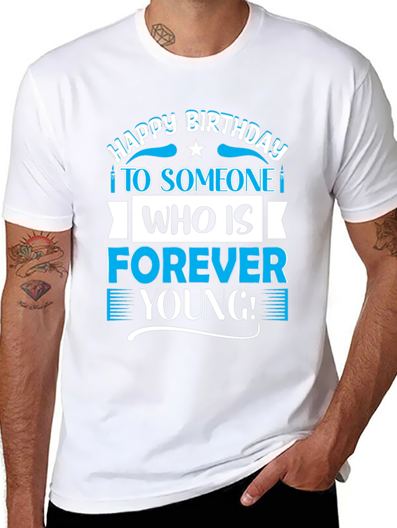 Happy Birthday Forever Young T-Shirt