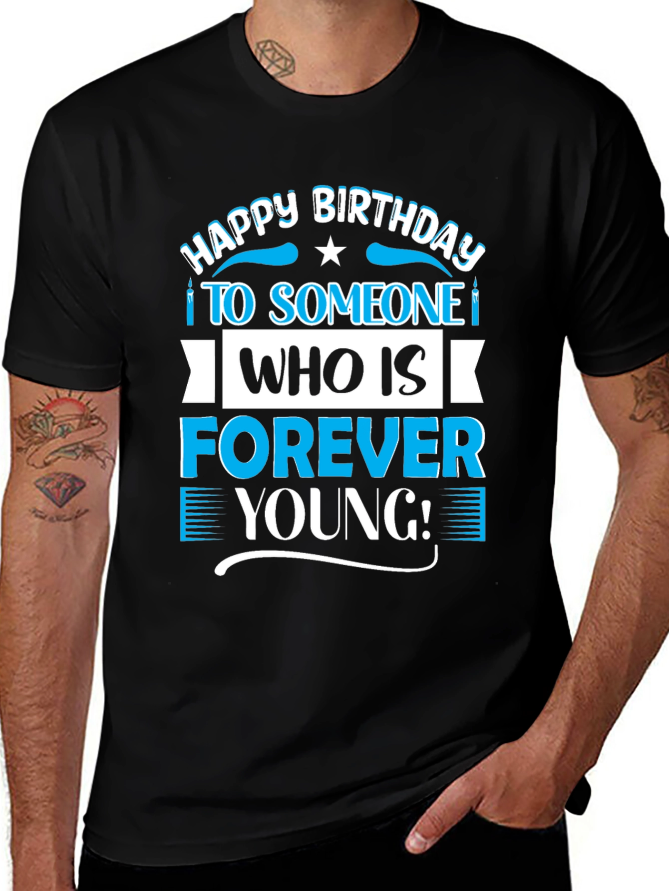 Happy Birthday Forever Young T-Shirt