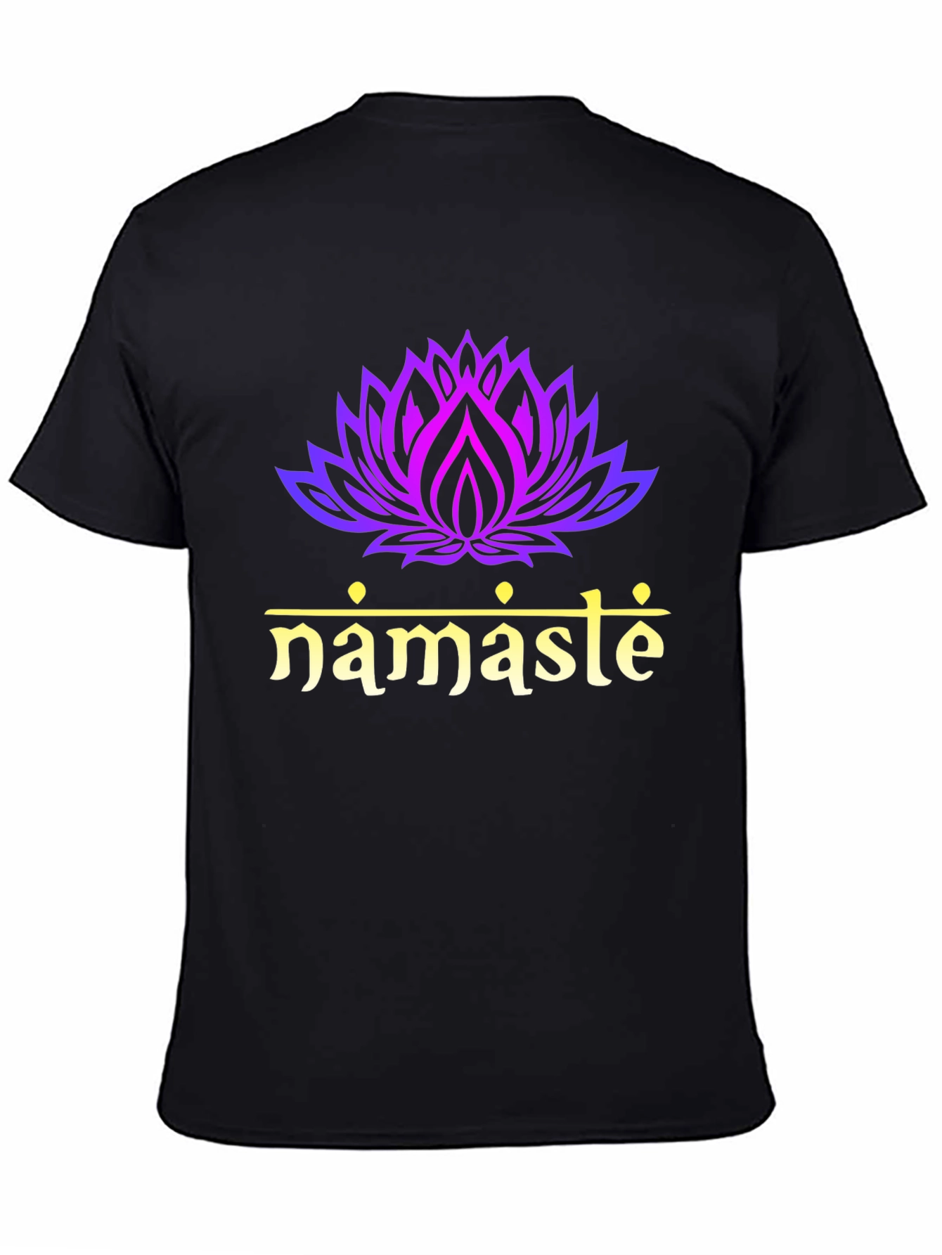 Namaste Lotus Flower T-Shirt - Spiritual Tee