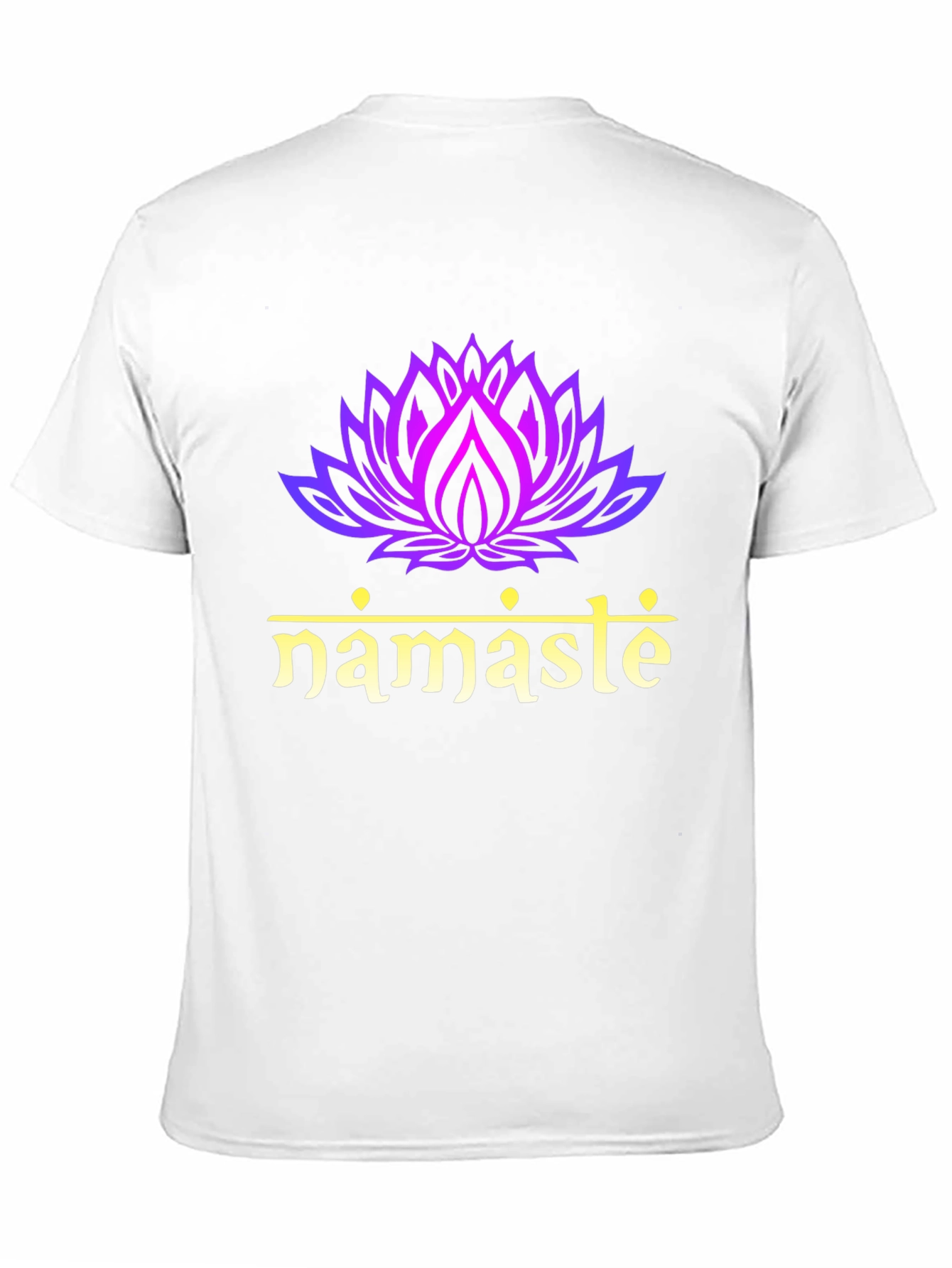 Namaste Lotus Flower T-Shirt - Spiritual Tee